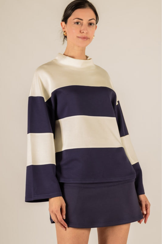 Modal Two Tone Top