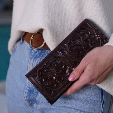 Handcraved Leather Wallet