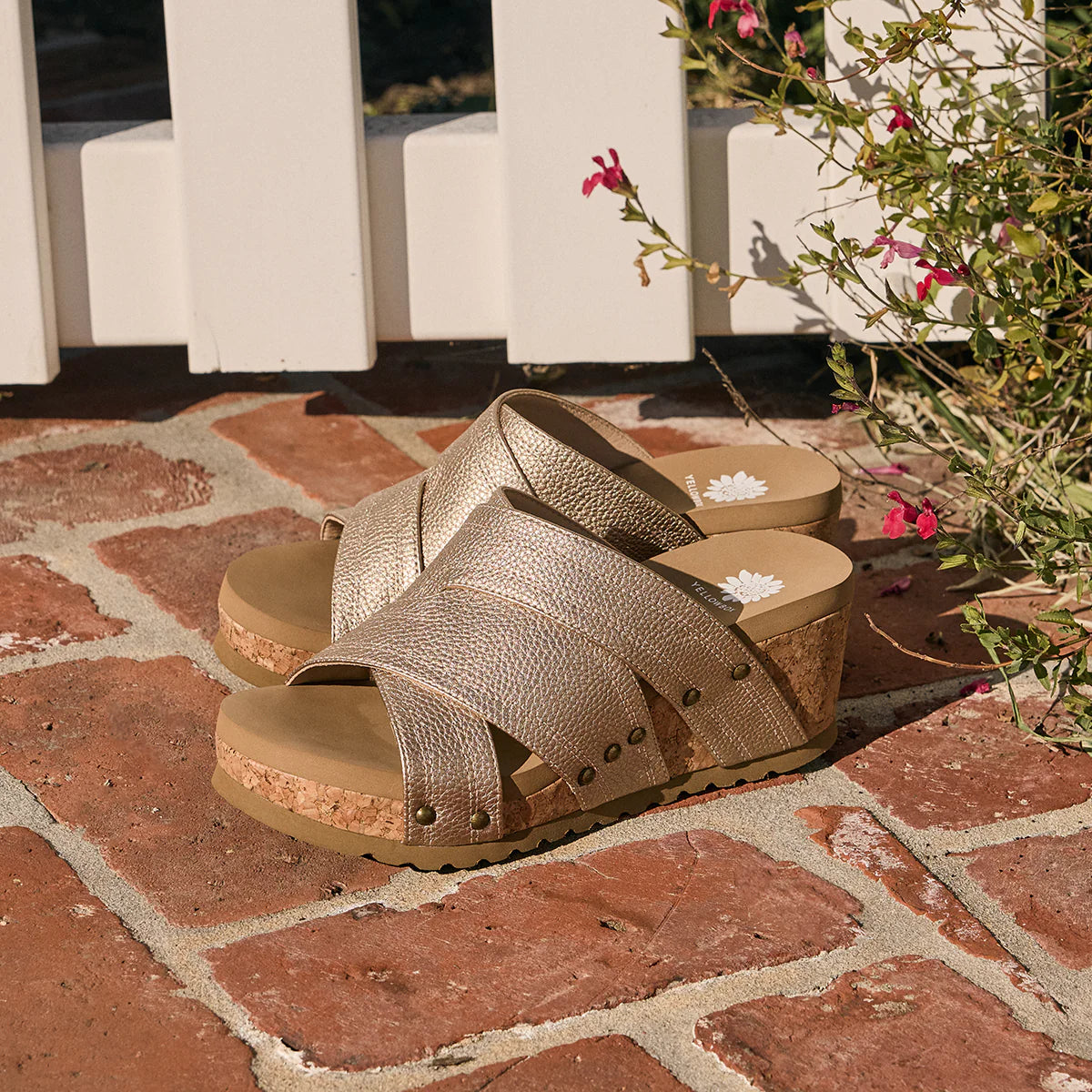 Alice Cork Wedge Sandal