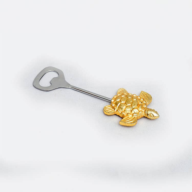 Gold Turtle Bottle Opener