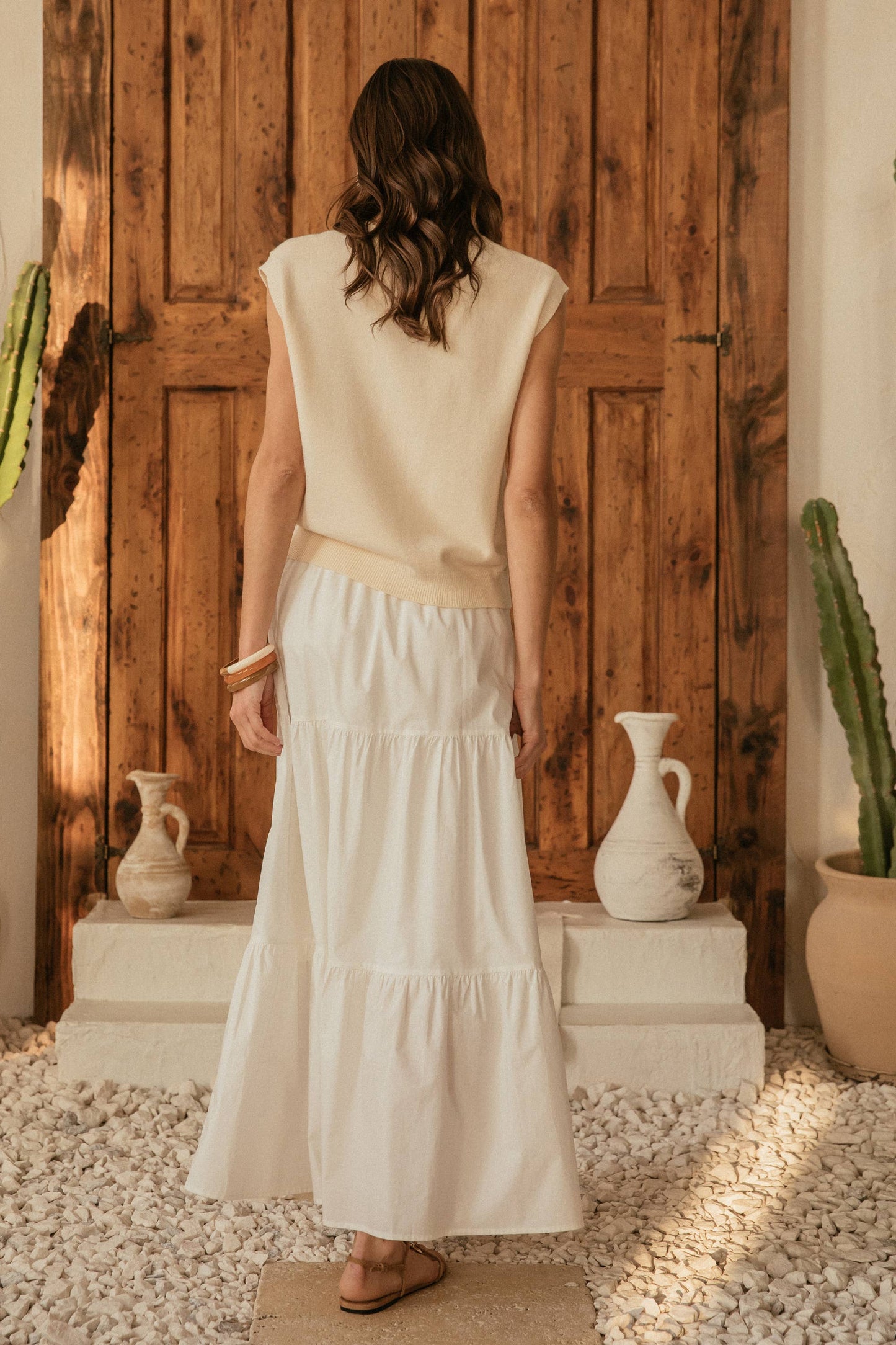 Lemon Intarsia Knit Sweater Top