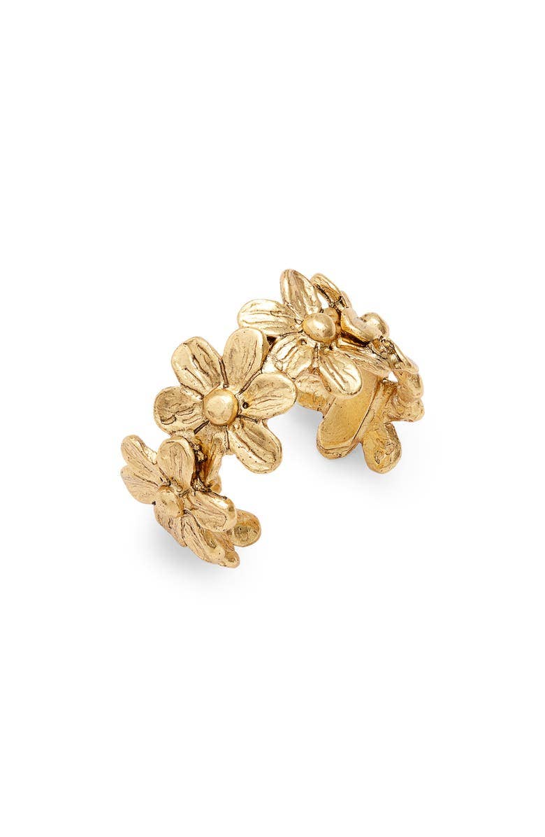 Flower Ring: Gold