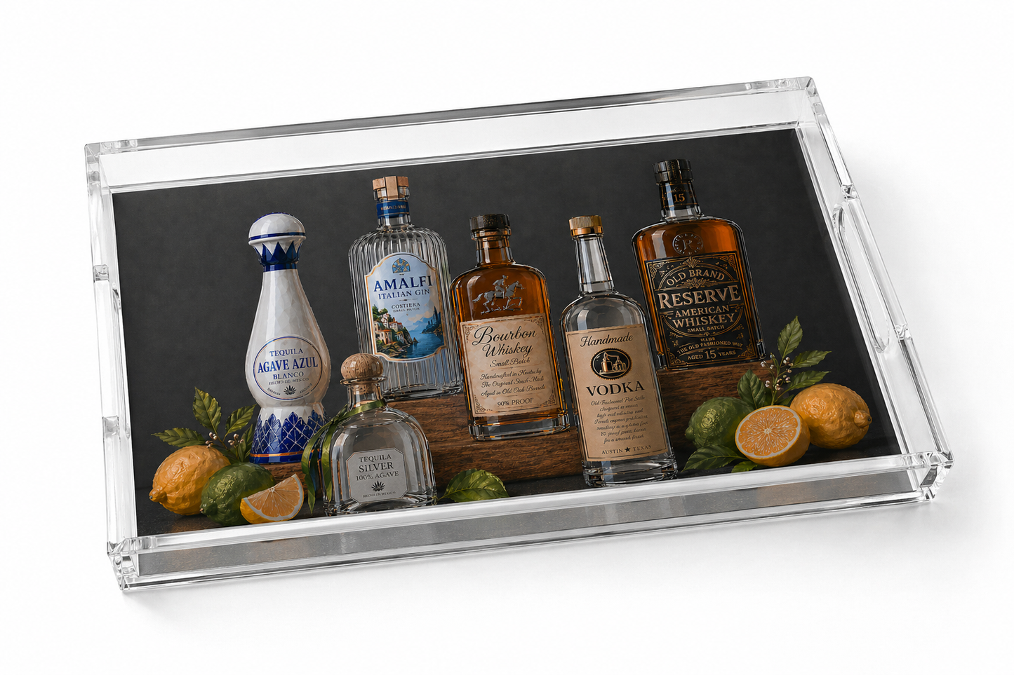 Acrylic Tray, Have 2 Drinks