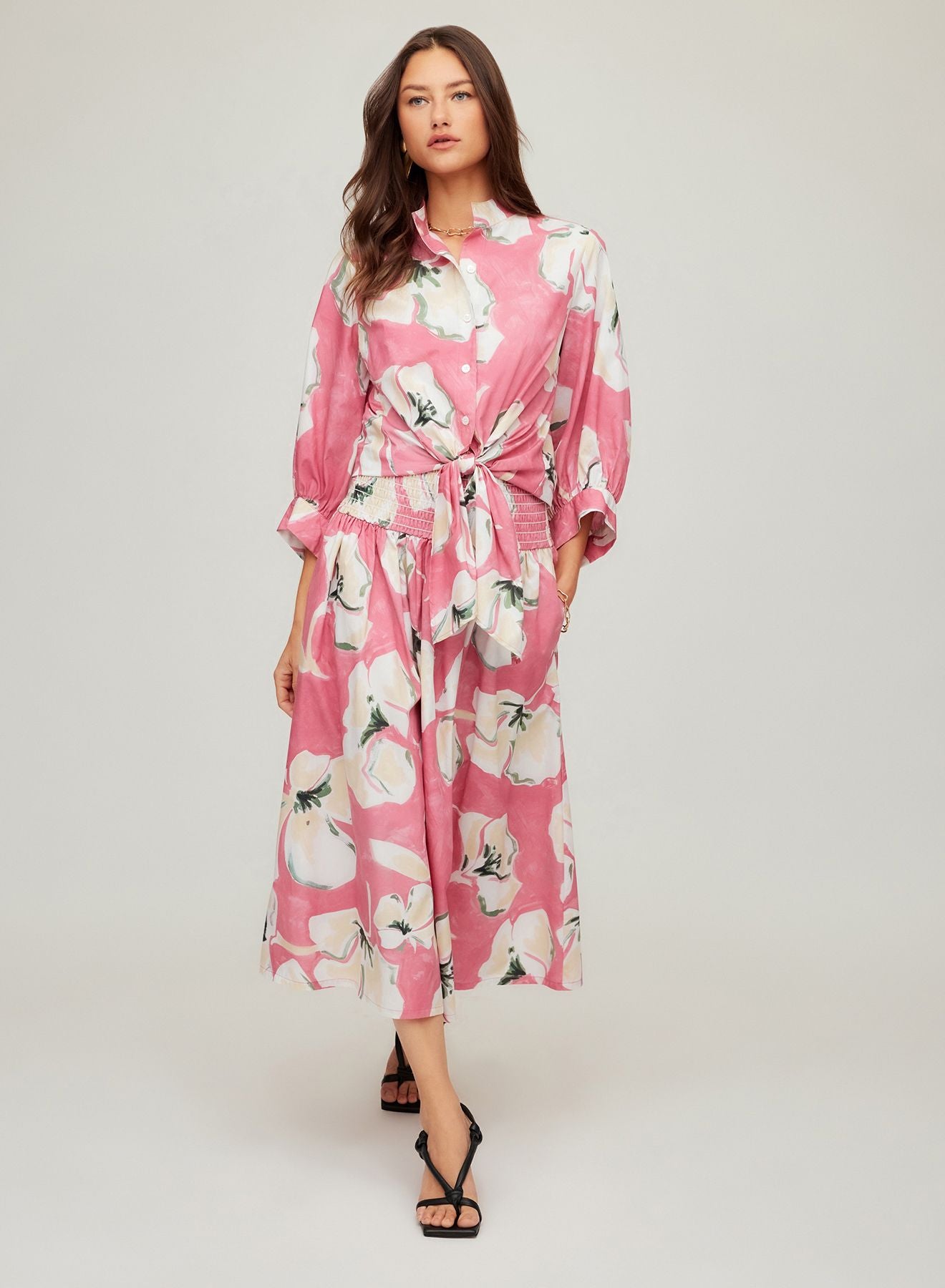 Sawyer Tie Front Top