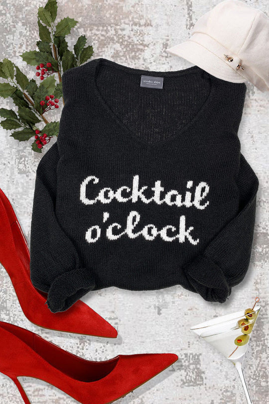 Cocktail O'Clock Crew Sweater