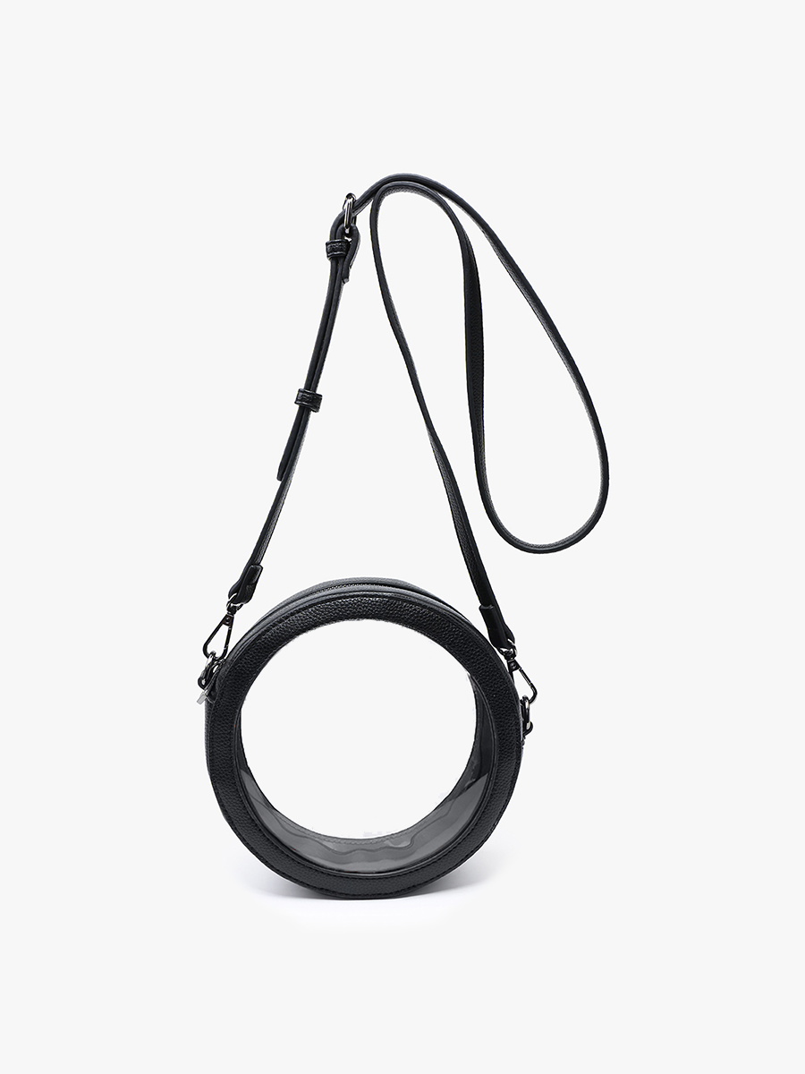 Clear Circular Crossbody Bag