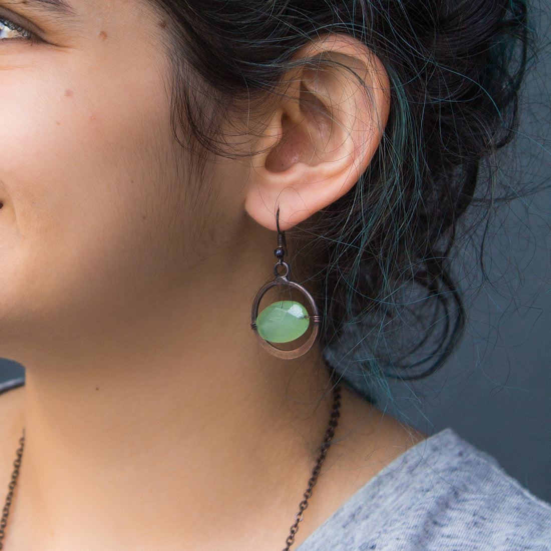 Banjara Collection - Aventurine Earrings