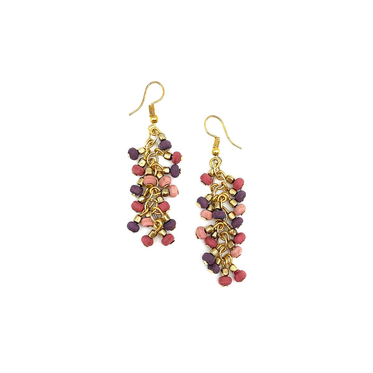 Sachi Mulberry Mix Earring