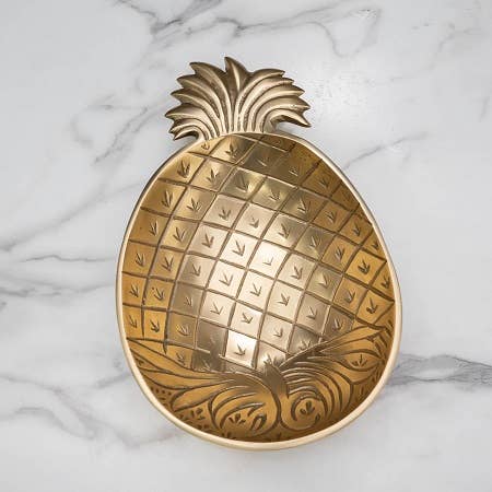 GOLDEN PINEAPPLE BOWL