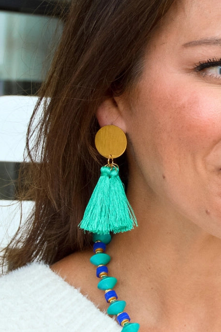 Green Kenleigh Earrings