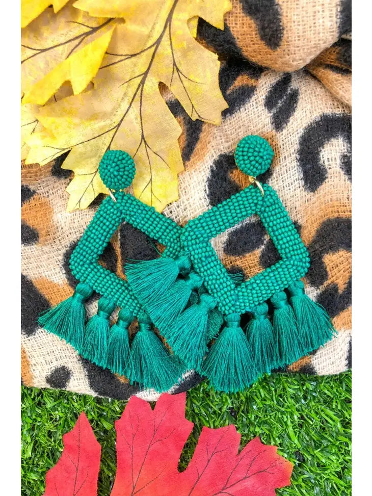 Ellie Fringe Drop Earrings