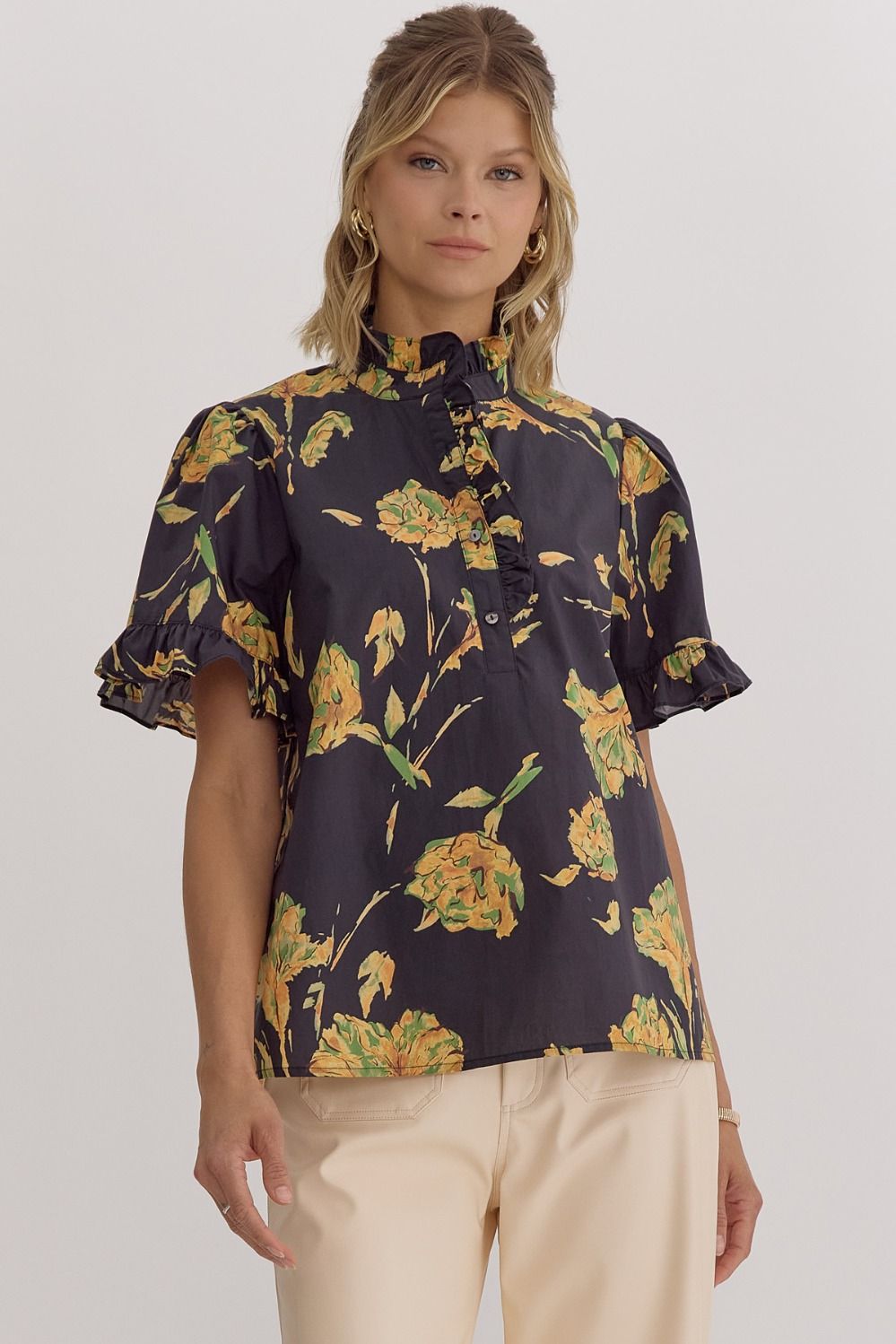 Bee Bee Floral Top