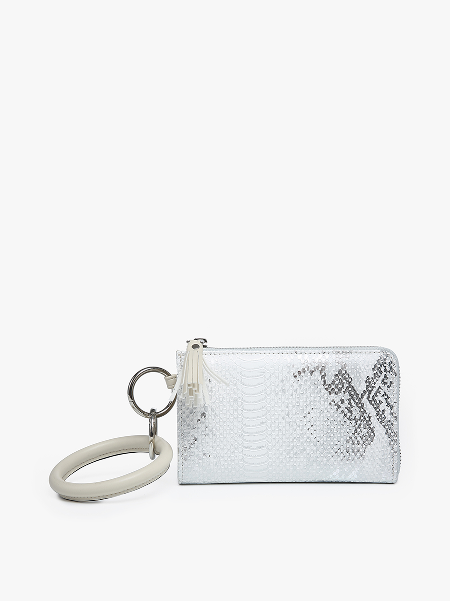 Metallic Bangle Wristlet/Wallet