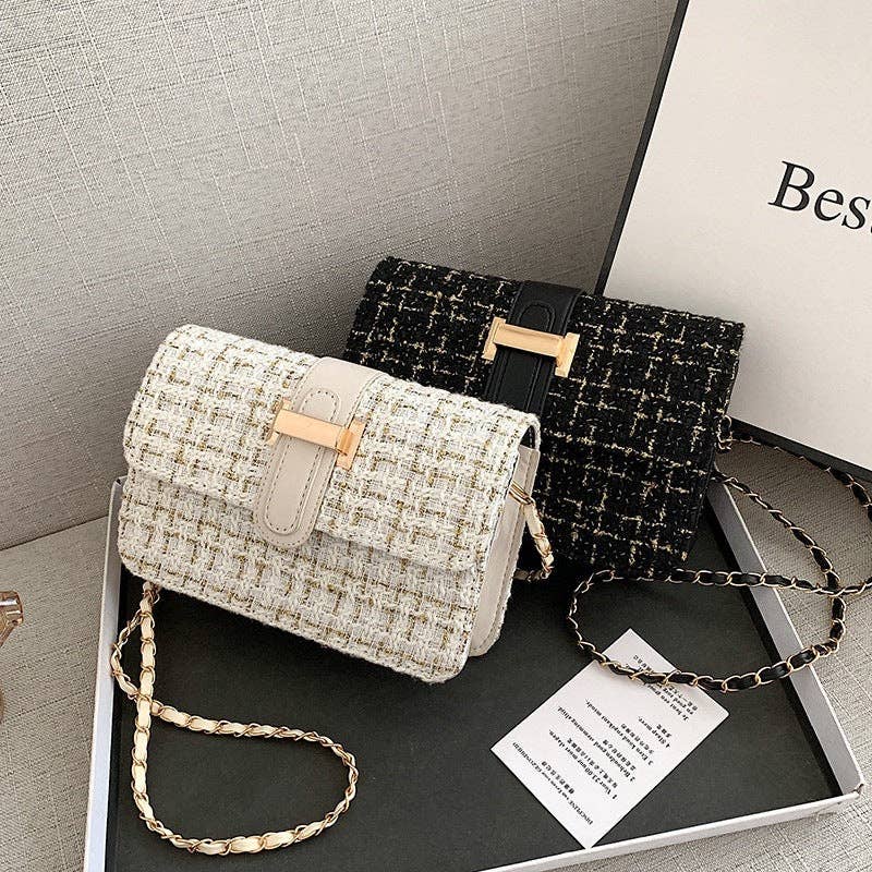 Twill Crossbody Bag
