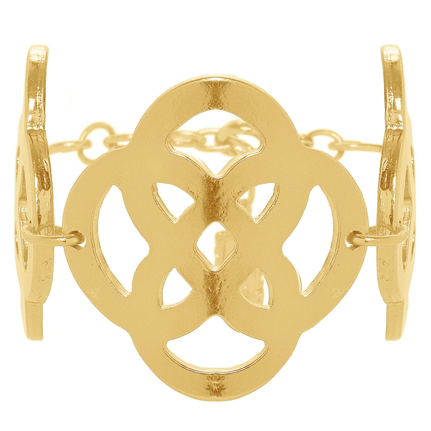 Oversize statement bracelet