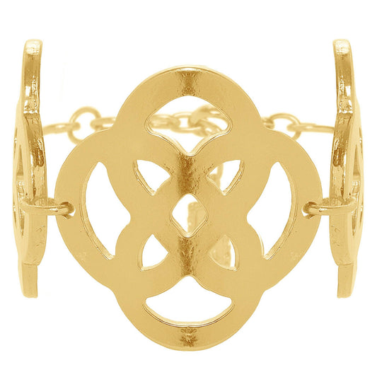 Oversize statement bracelet