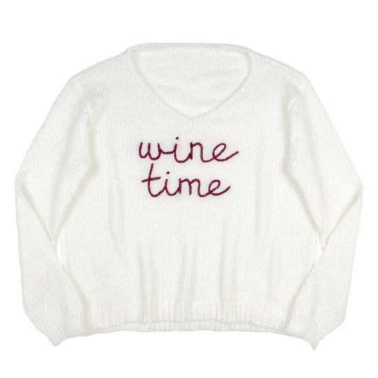 Wine Time Sweater