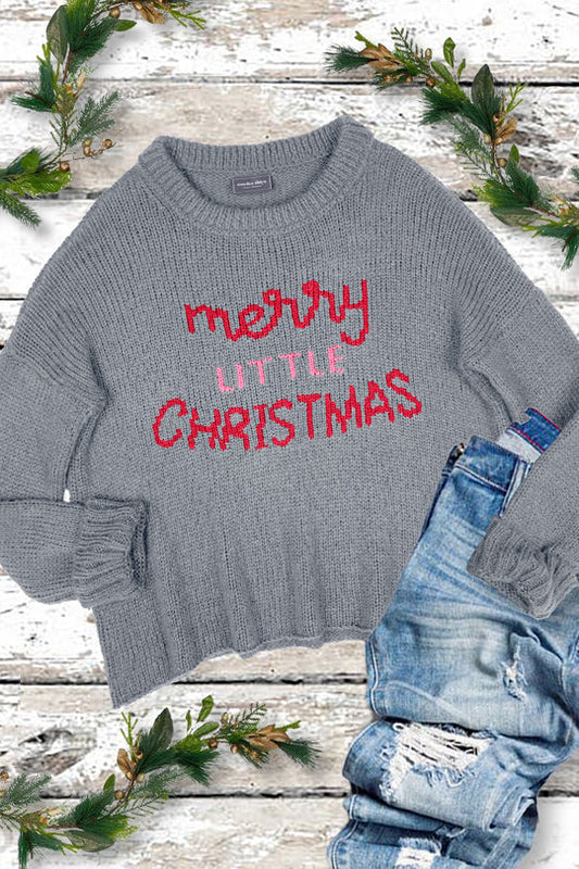 Merry Little Christmas Sweater