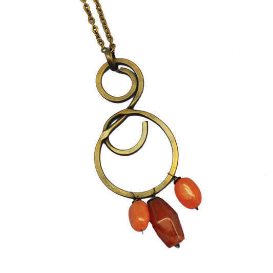 Carnelian stones Necklace