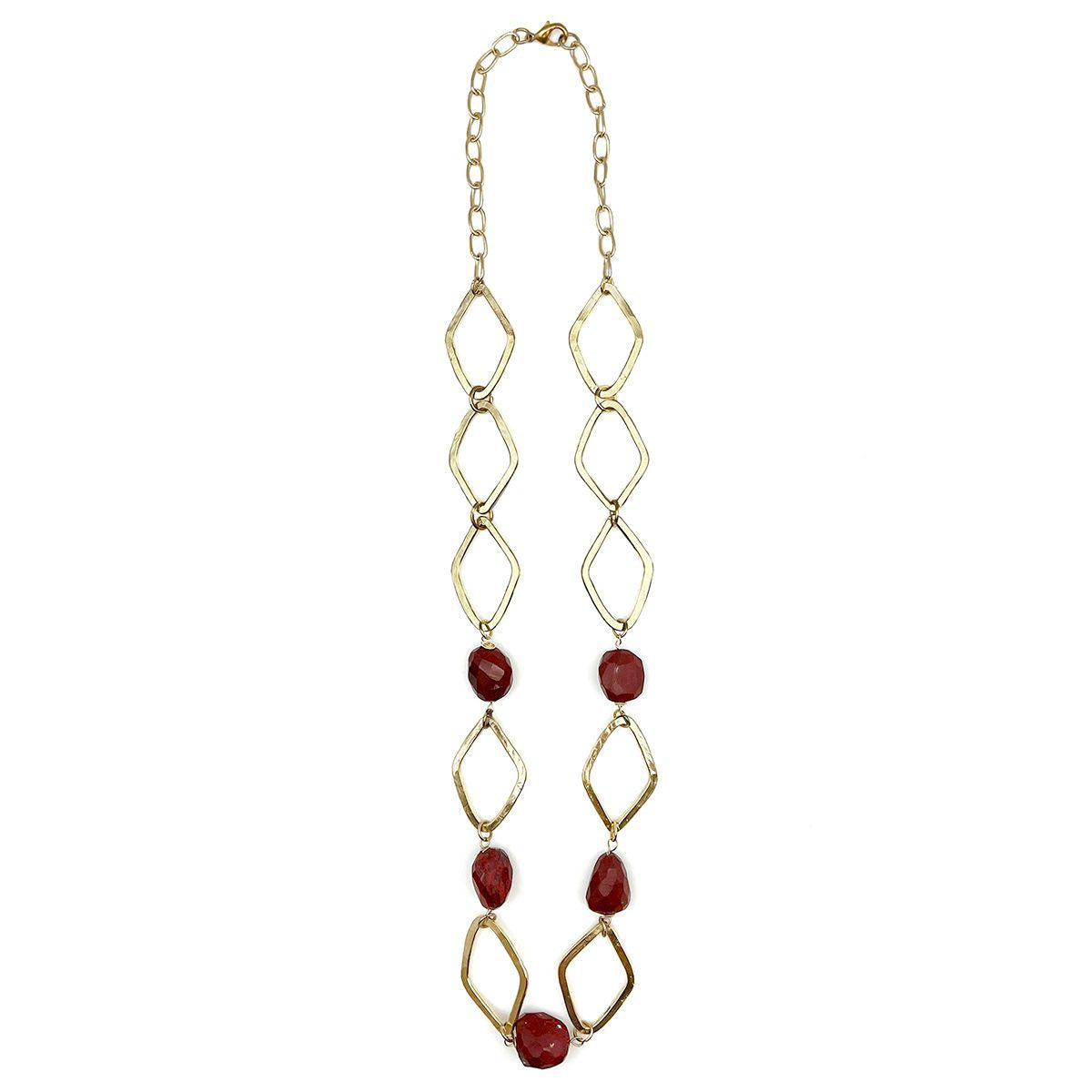 Red jasper necklace