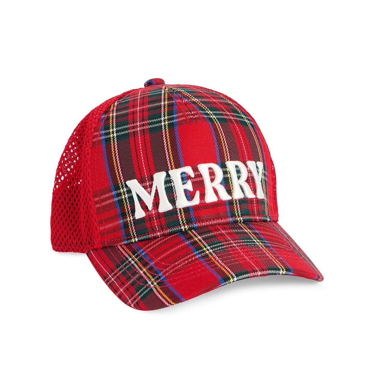 MERRY TRUCKER HAT,RED