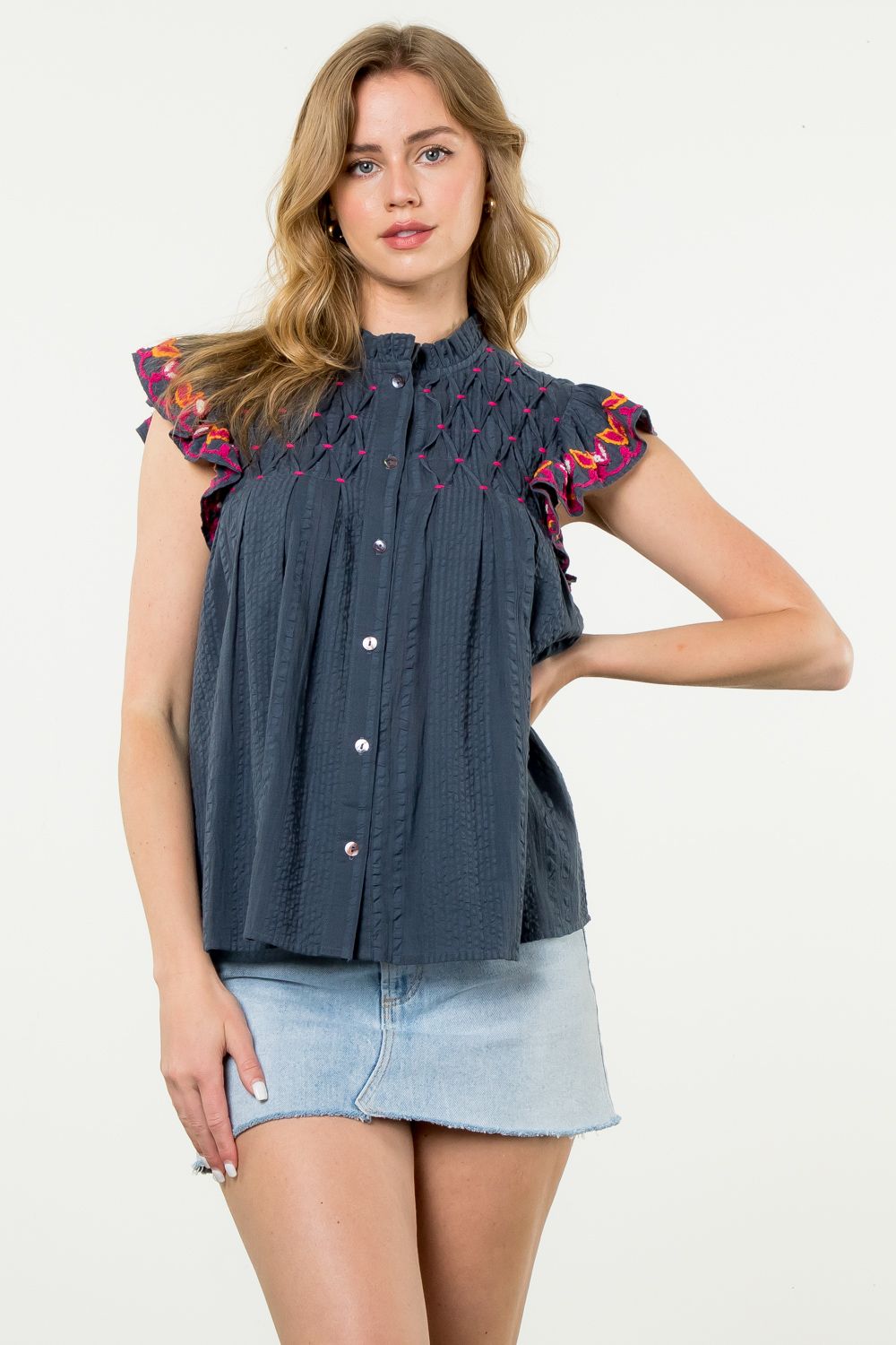 Sully Short Sleeve Top