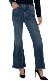 Goodwell Hanna Front Seam Fray Hem Jean