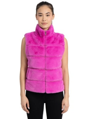 Veronica faux fur vest