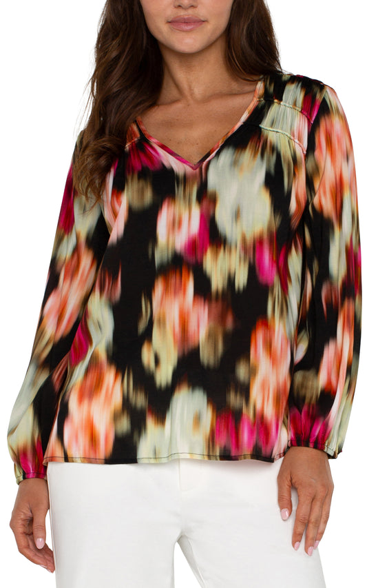 Lillian Blouse with Shirring