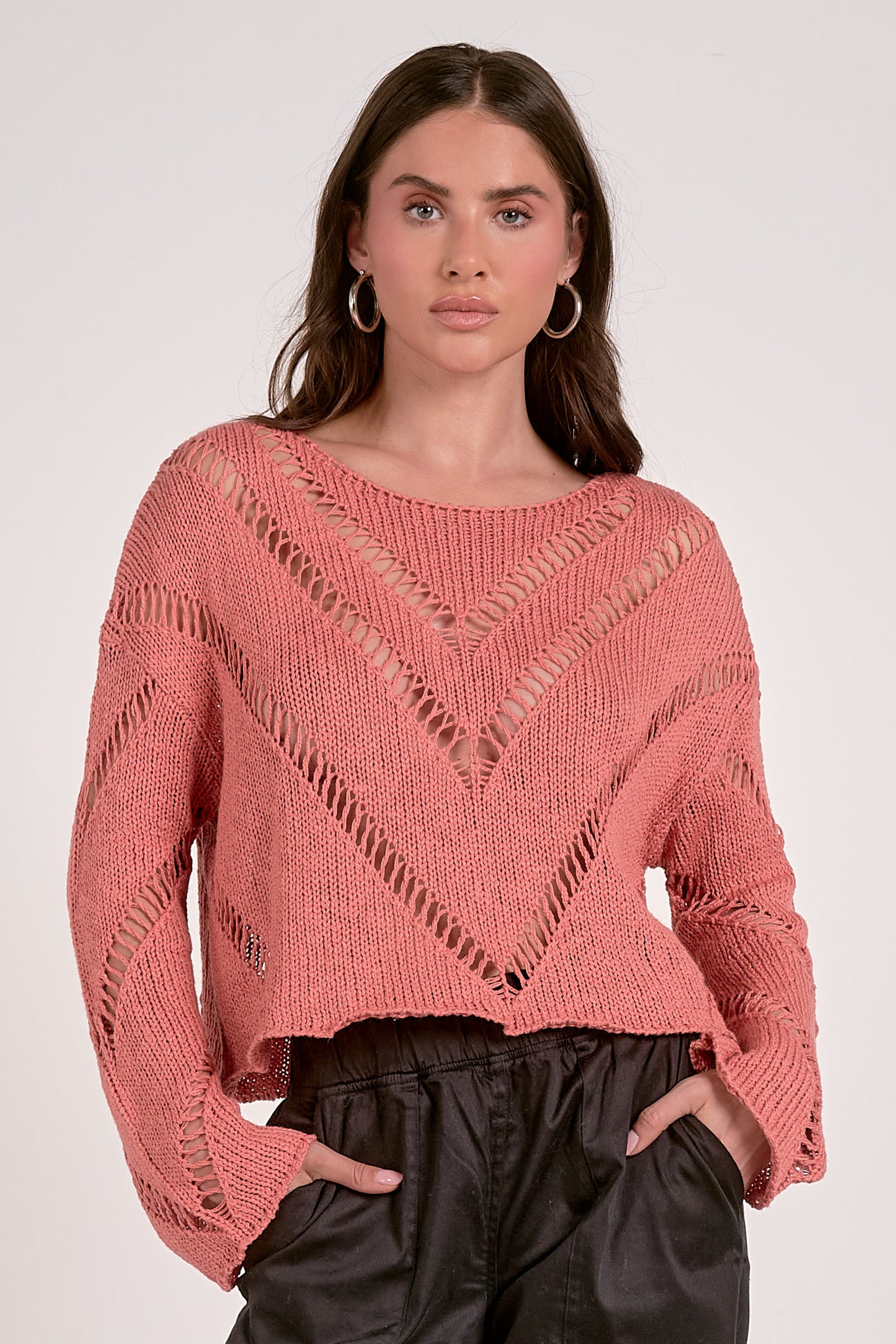 Scoop Lightweight Sweater