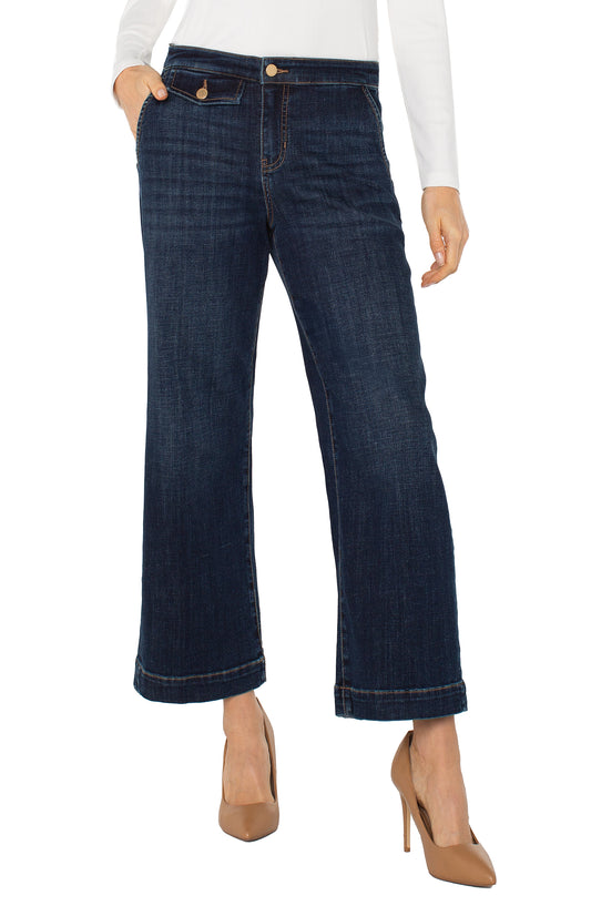 Albany Stride Wide Leg Jeans