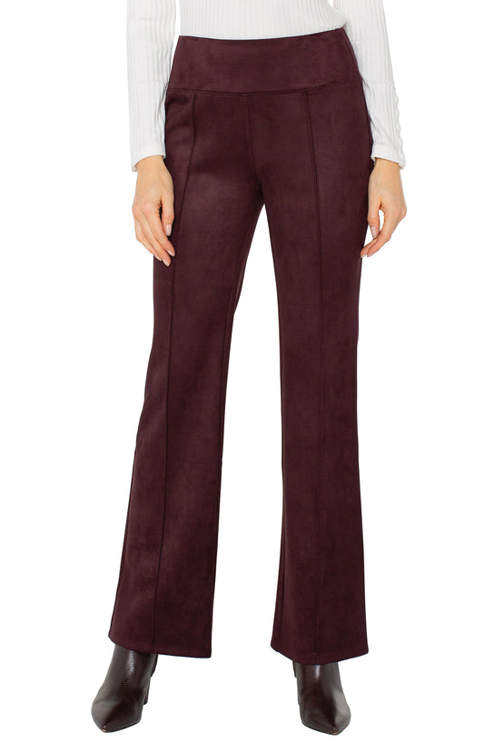 Burgundy Pearl Flare w/ Pintucks