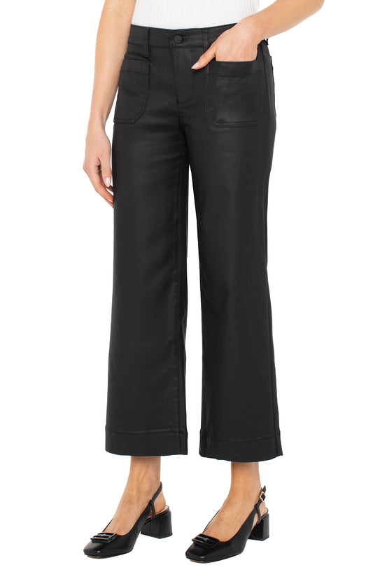 Crop Coated Pant