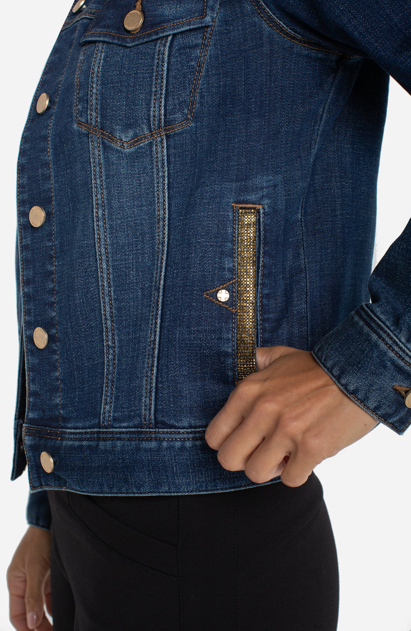 Classic Bling Jean Jacket