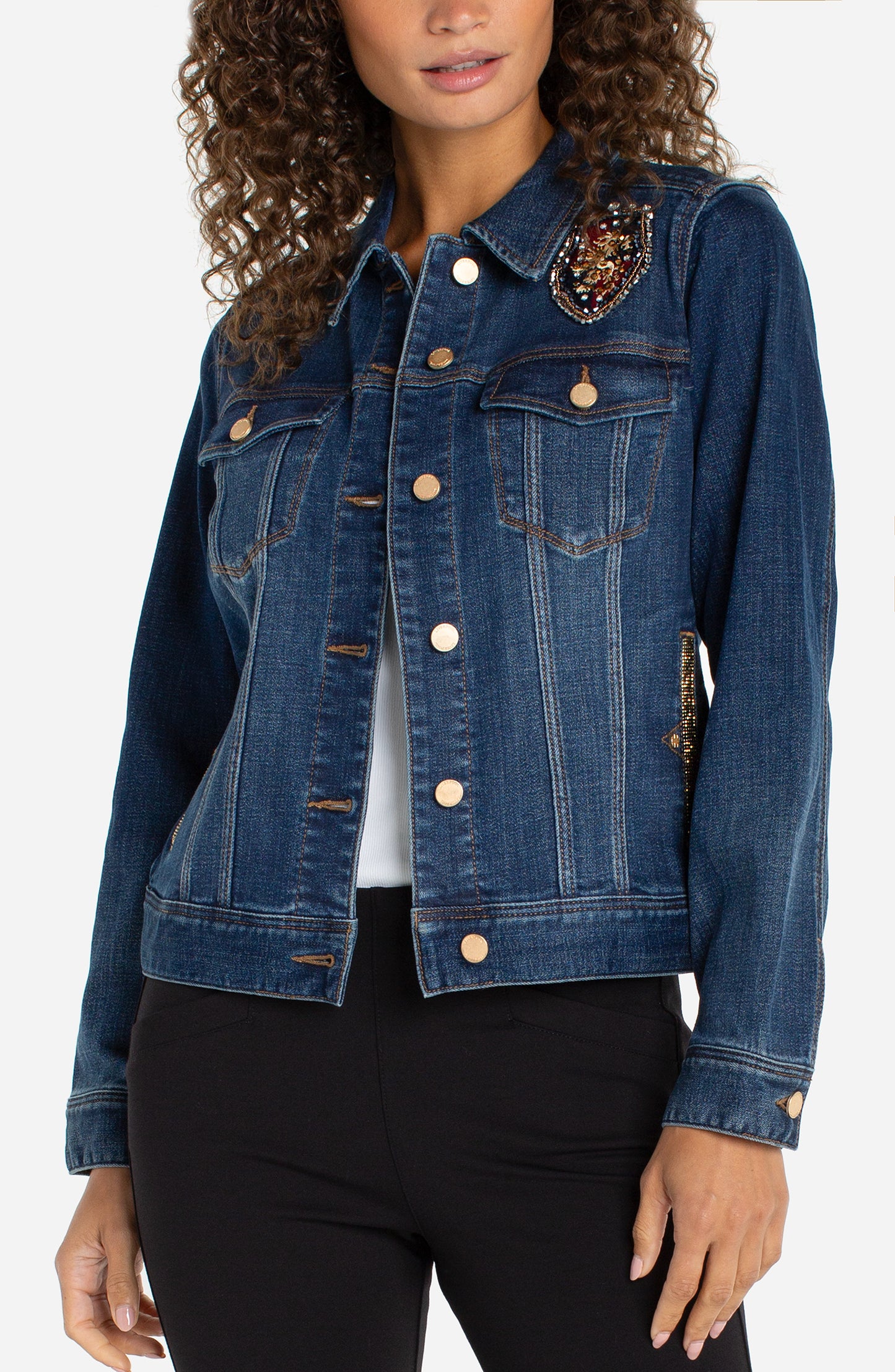 Classic Bling Jean Jacket