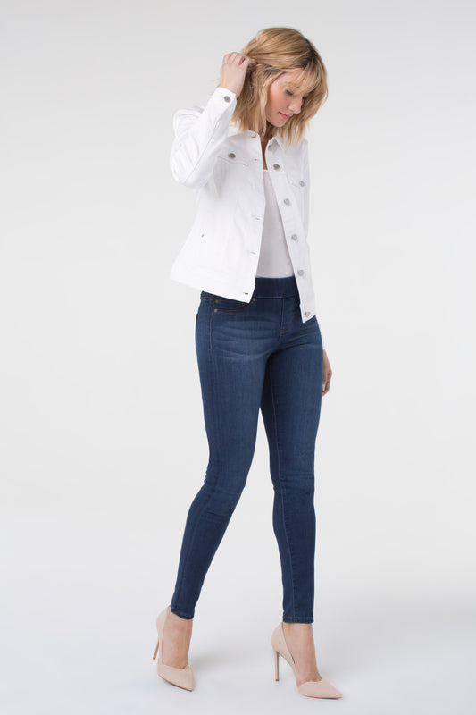 Classic White Jean Jacket