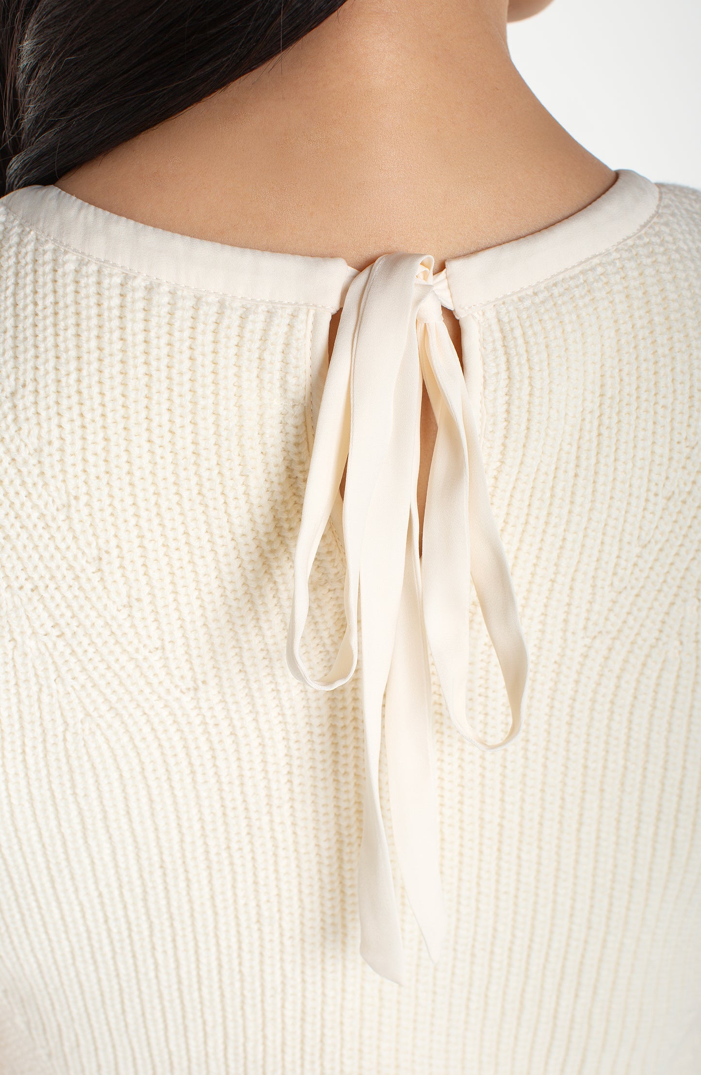 Sleeveless Knit Crew Neck Dress