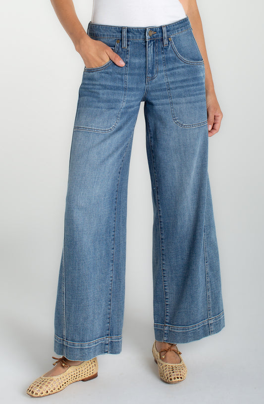 Stride Wide Leg with Utility Jean