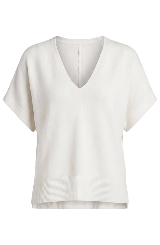 Whipped Cream Short Sleeve Dolman Top