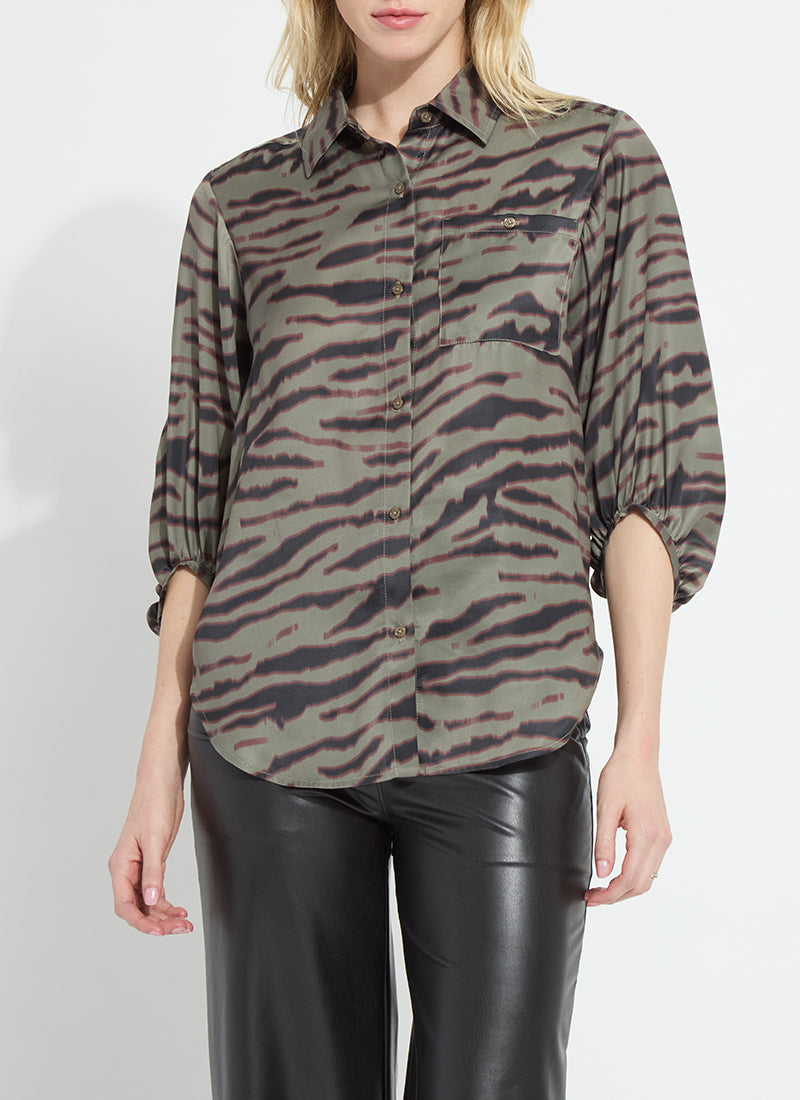 Victorian Flowy Balloon Sleeve Shirt