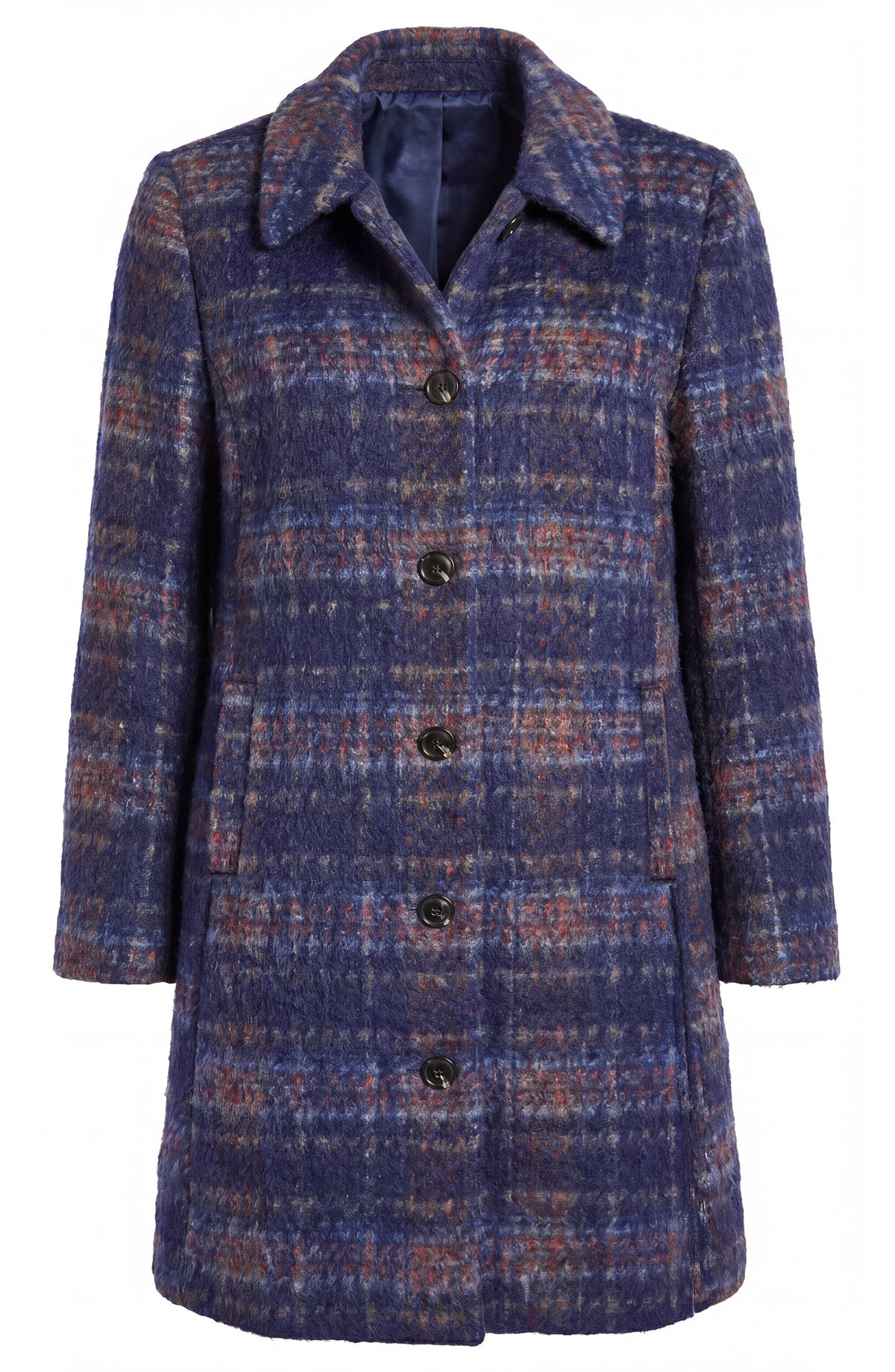 Plaid Swing Coat