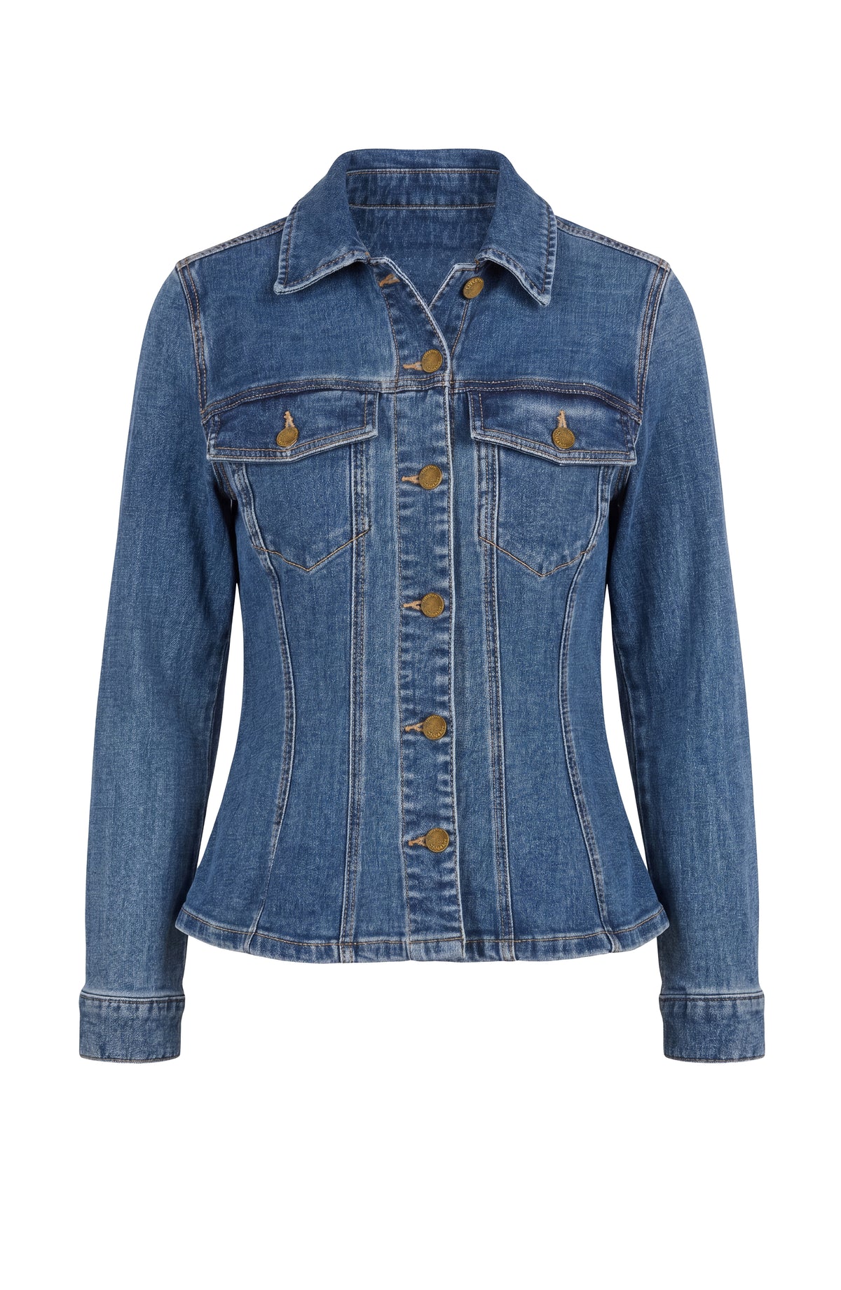 Crest Indigo Flare Jacket