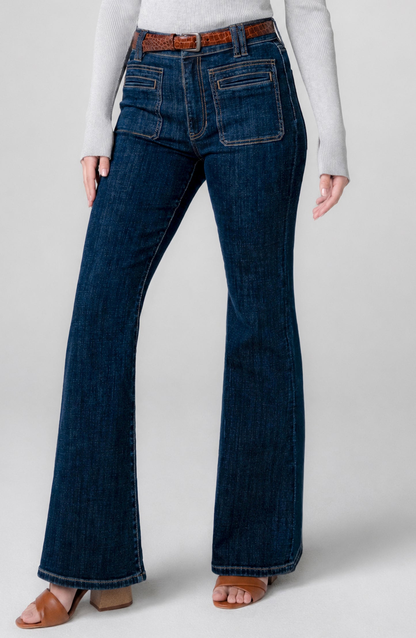 Hannah Flare Vintage Pocket Jean