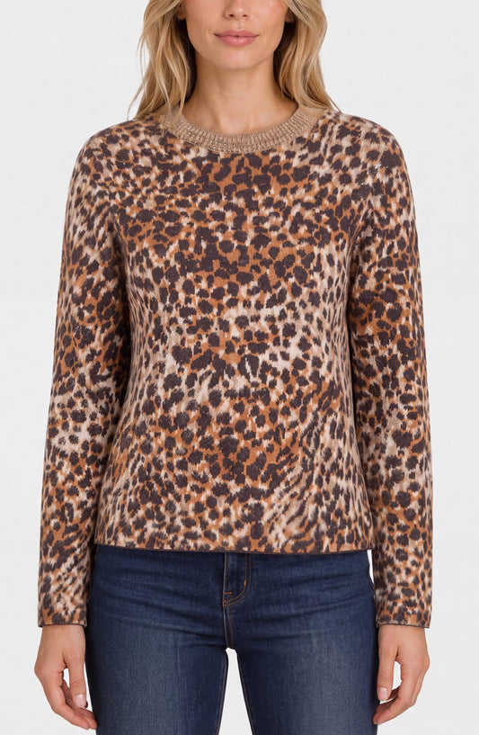 Animal Print Sweater