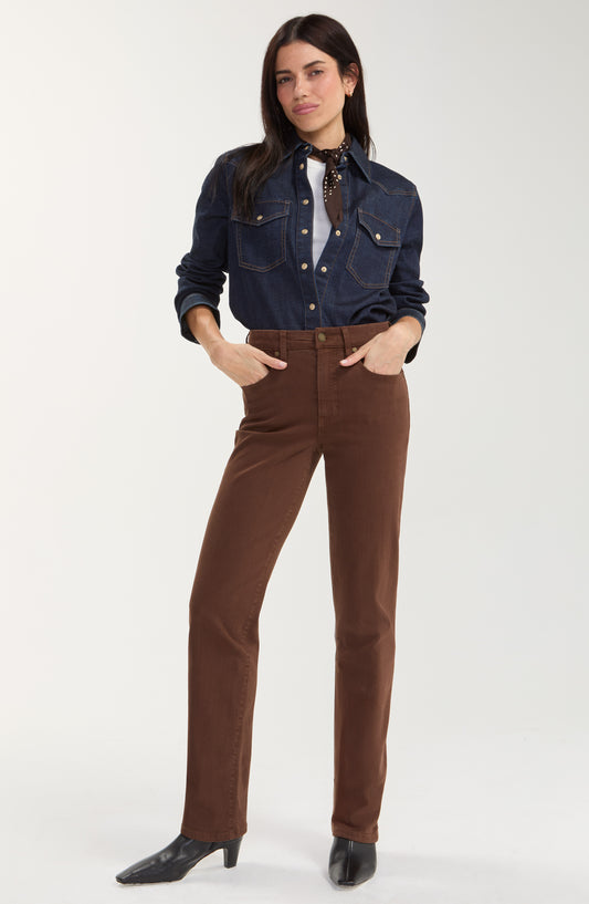 Brown Kennedy Comfort Waist Jean