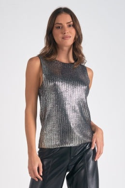 Silvia Sequin Tank Top