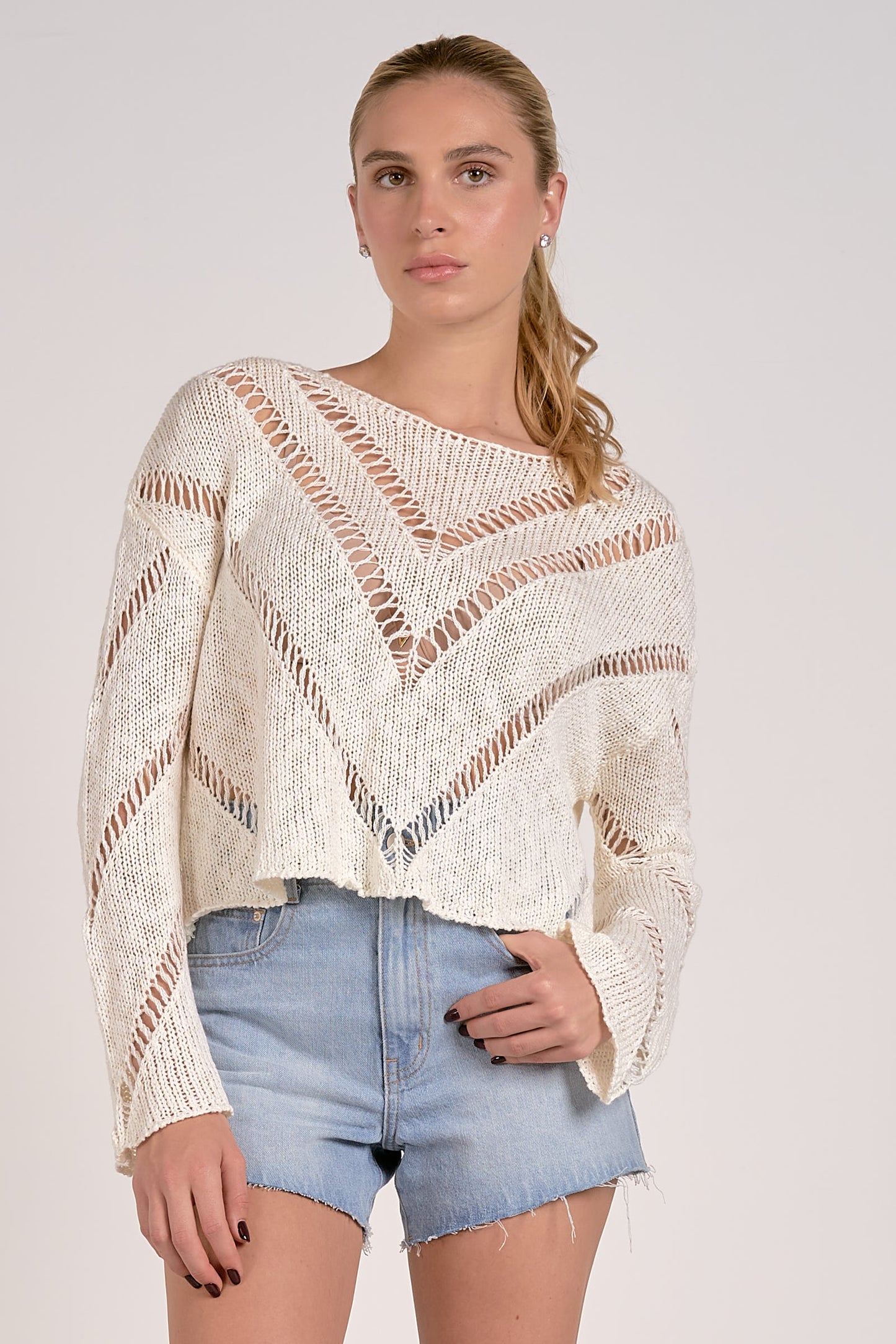 Scoop Lightweight Sweater