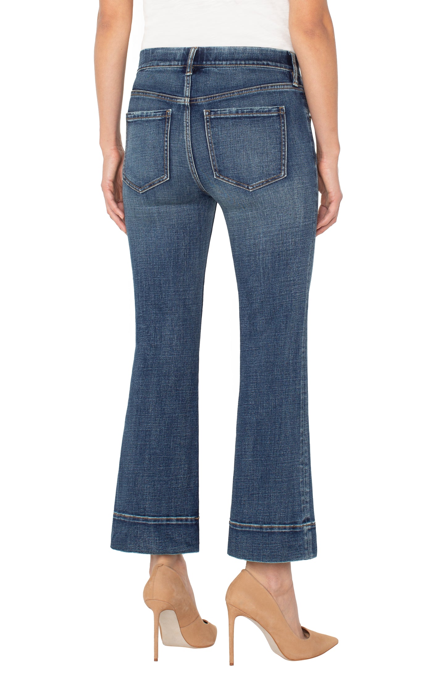 Wide Hem Gia Glider Jean
