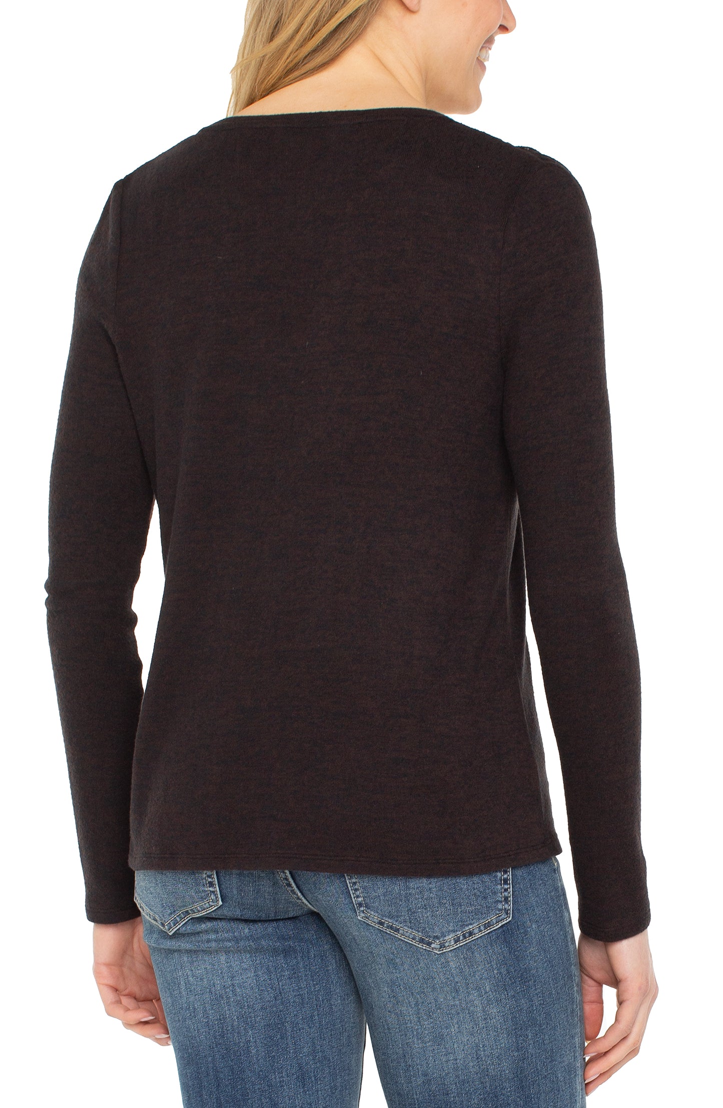 Shirring Java Long Sleeve Shirt