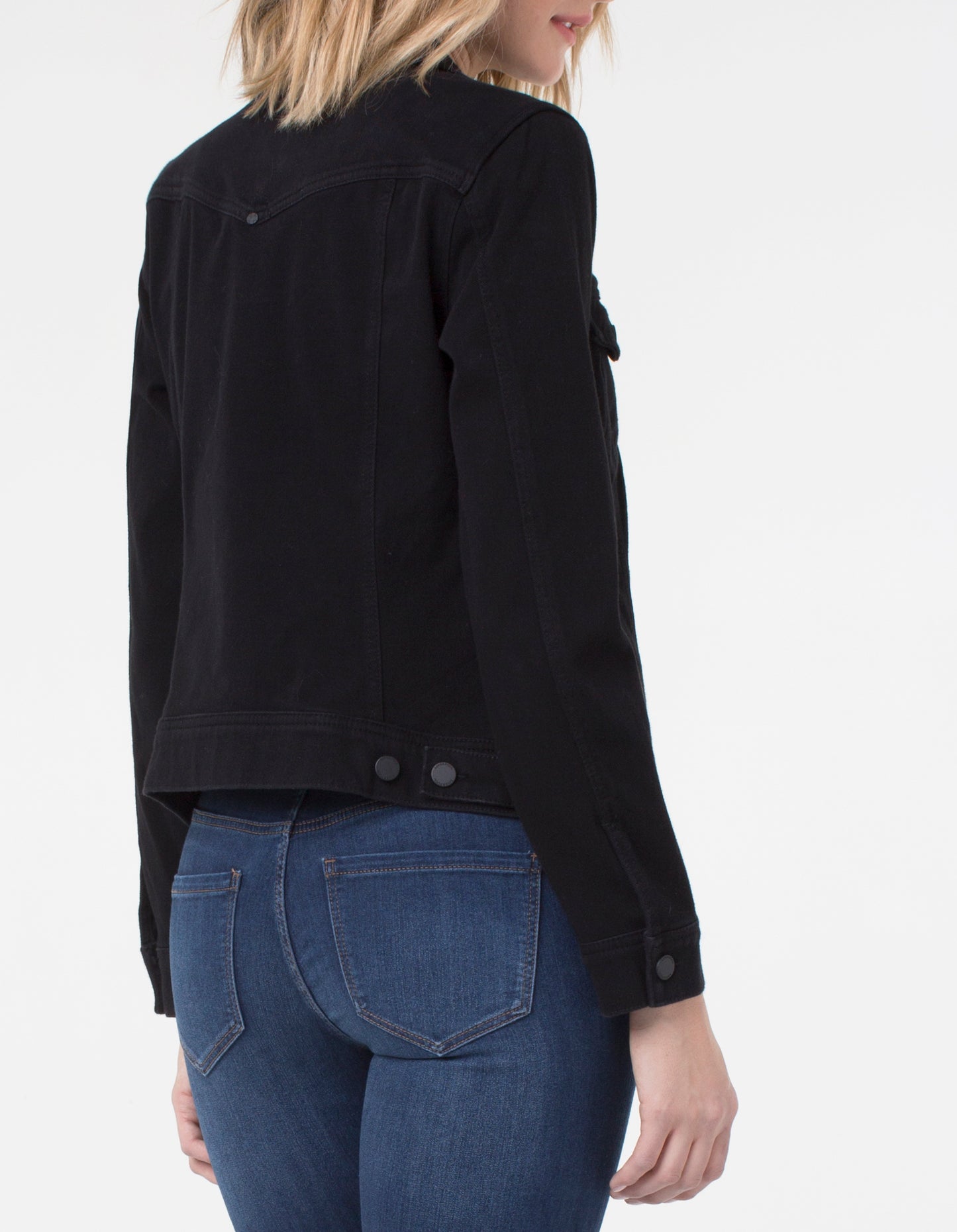 Black Classic Powerflex Jean Jacket